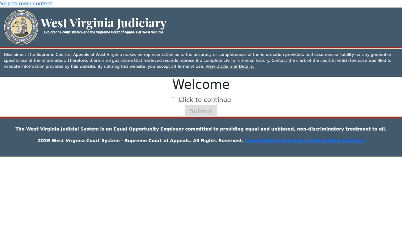 Monroe County criminal case search fields in MCRSearch