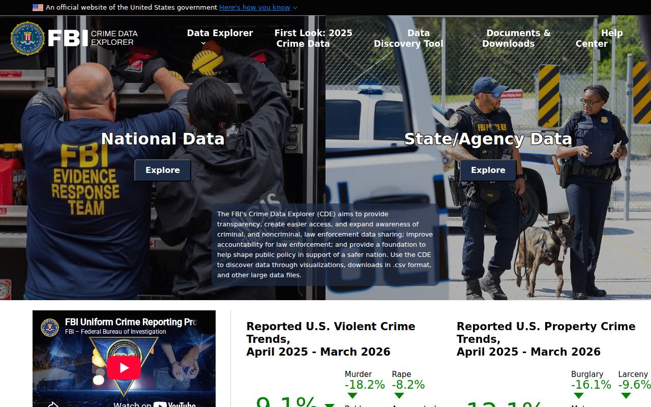 Monroe County criminal history official crime data search